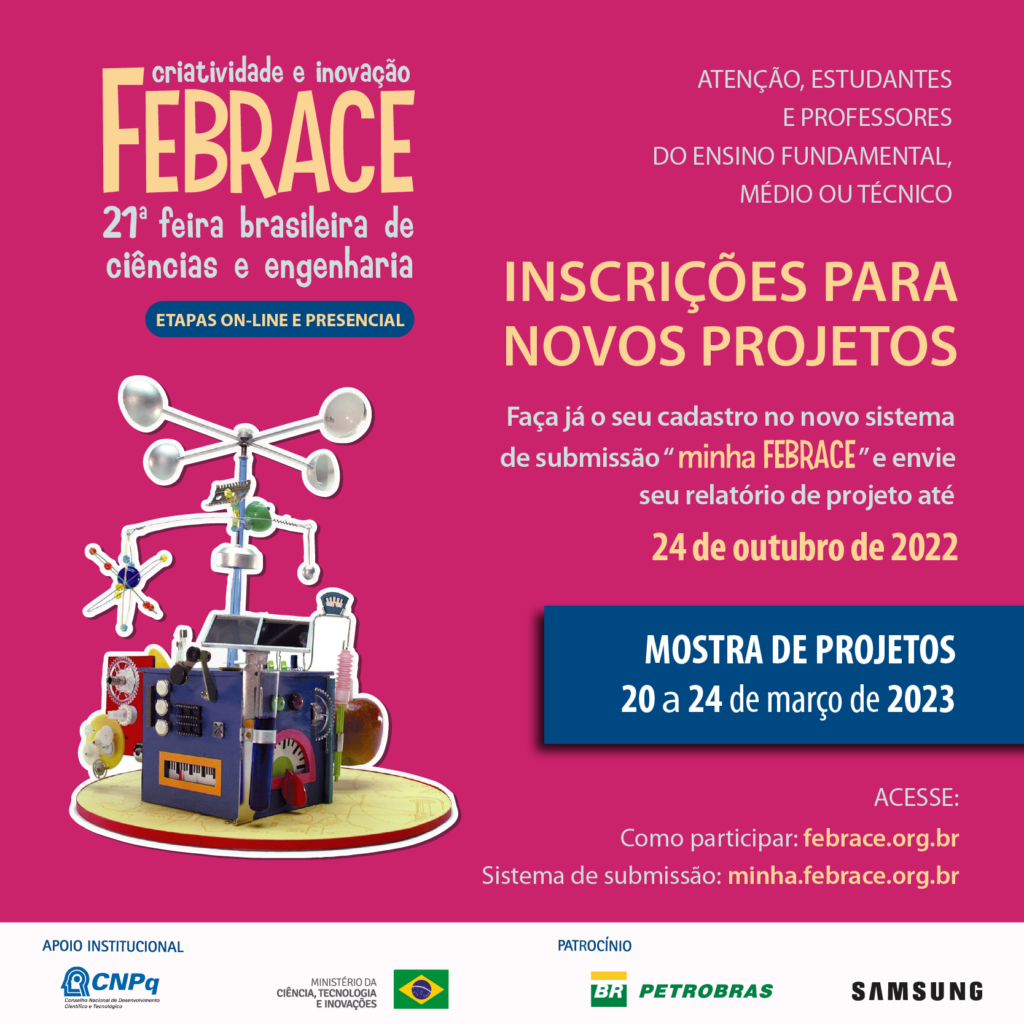 FEBRACE, Mostra Virtual de Projetos