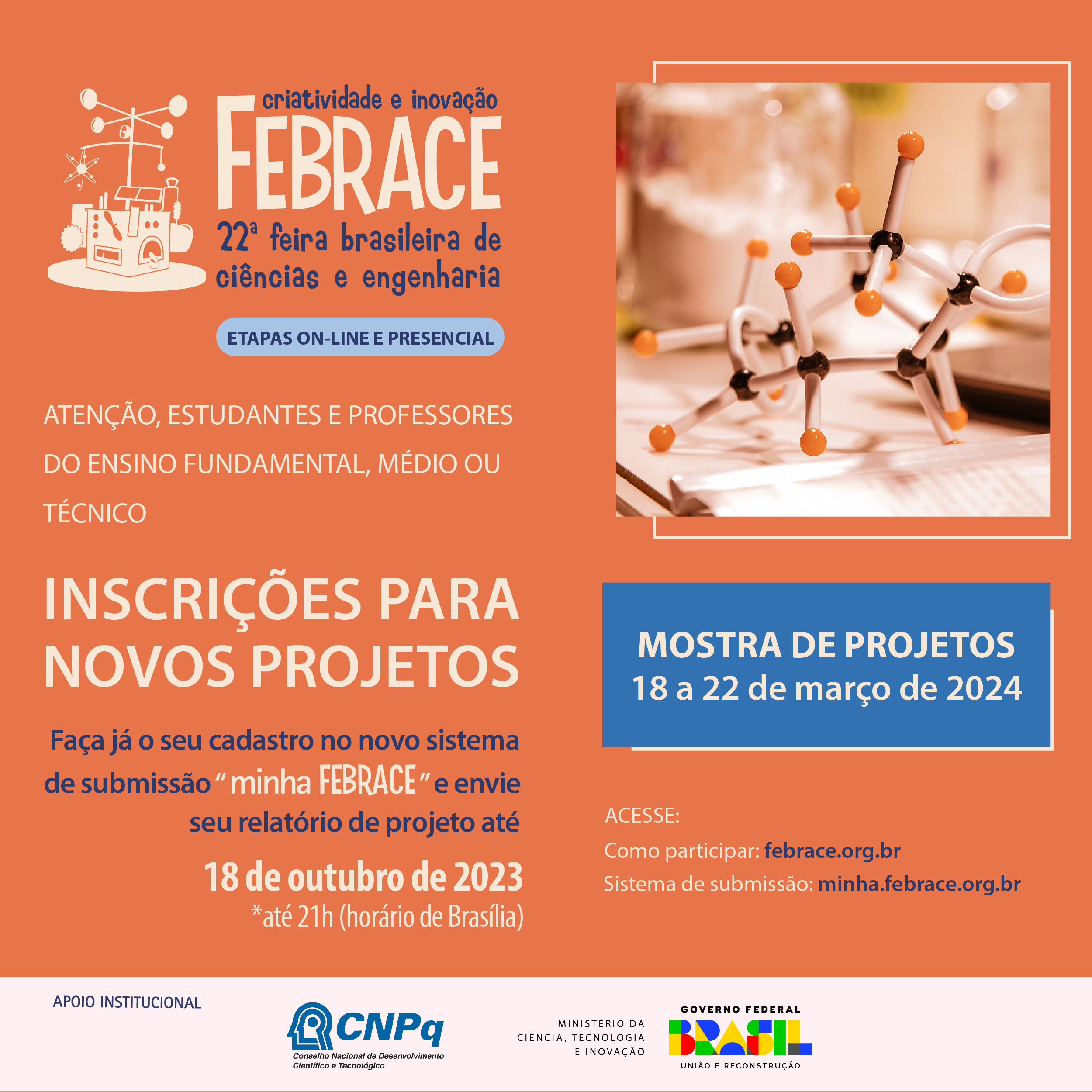 FEBRACE, Mostra Virtual de Projetos